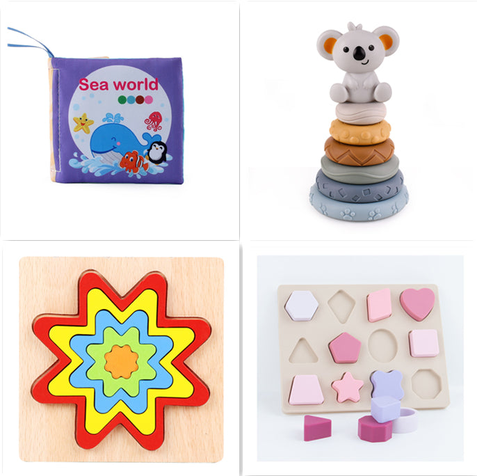 Blocs de construction et puzzle pour bébé,