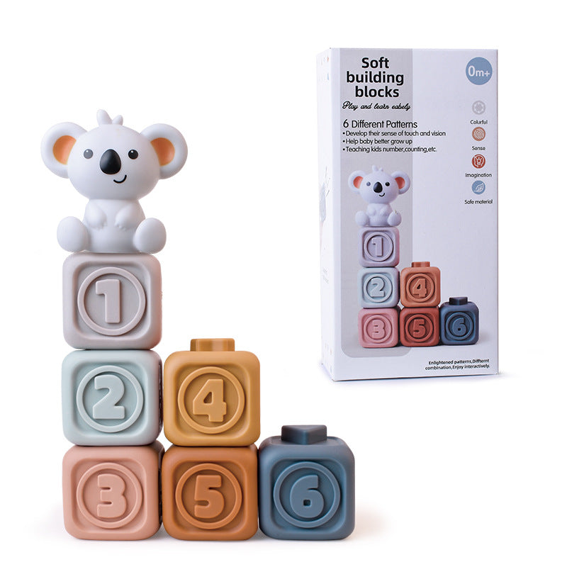 Blocs de construction et puzzle pour bébé,