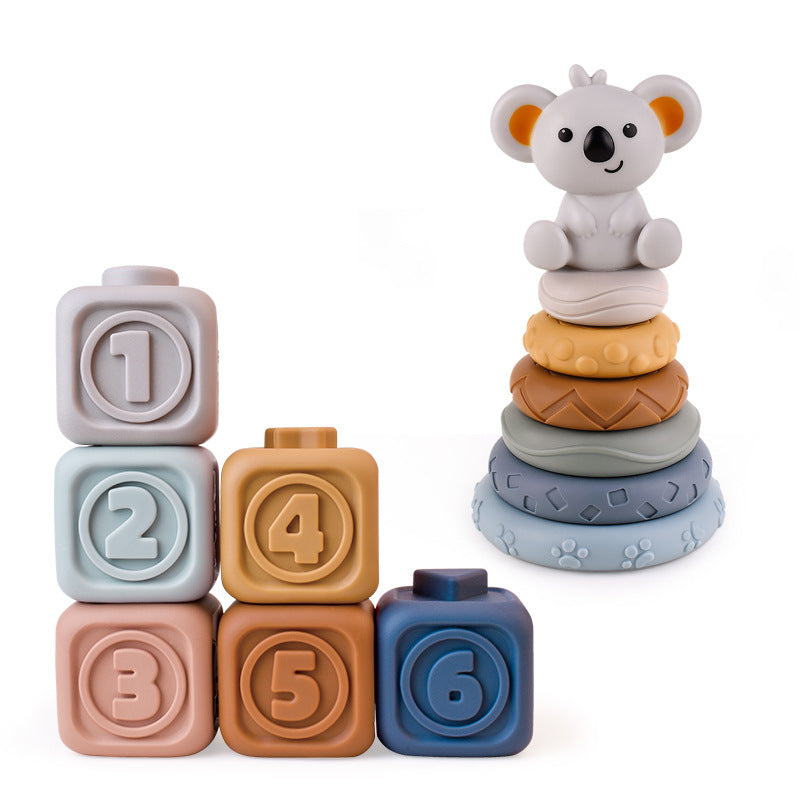 Blocs de construction et puzzle pour bébé,