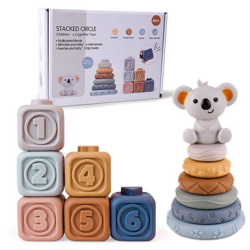 Blocs de construction et puzzle pour bébé,