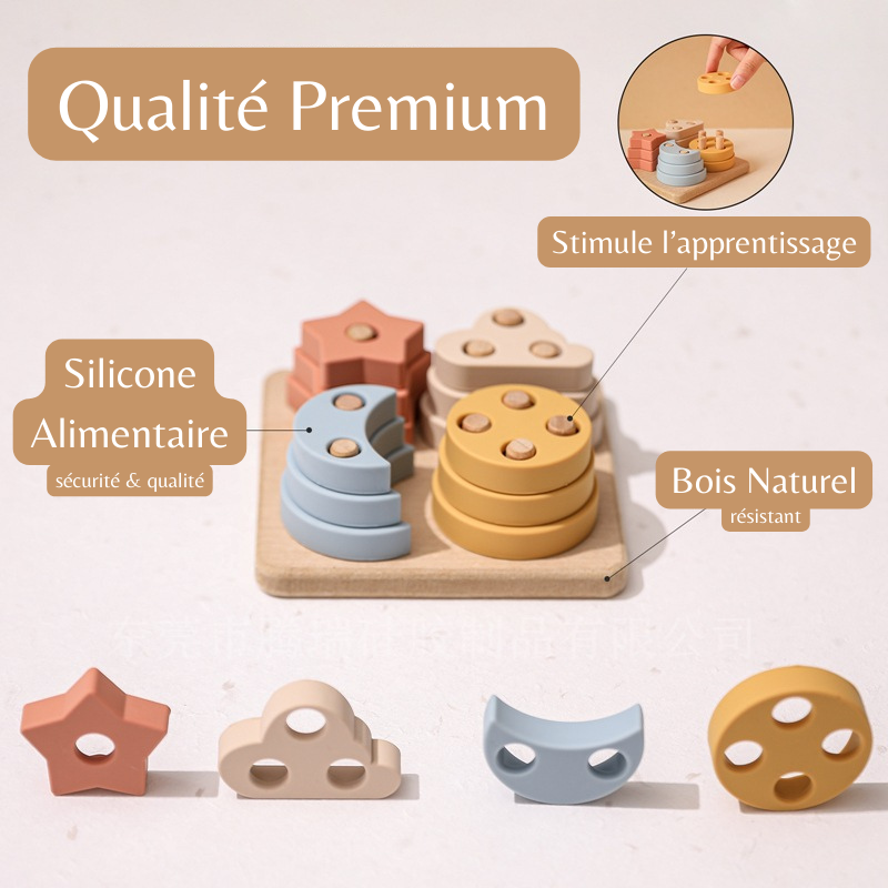 Pyramide d'Éveil Géométrique