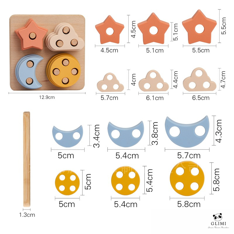 Pyramide d'Éveil Géométrique